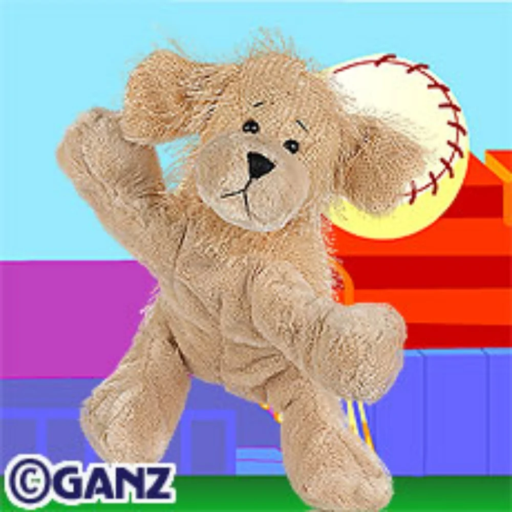 Ganz Webkinz Golden Retriever Dog Plush Stuffed Animal HM010 NWOT